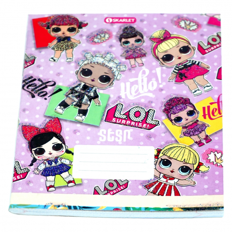 Տետր 96թ Skarlet Լայն Փայլուն 6